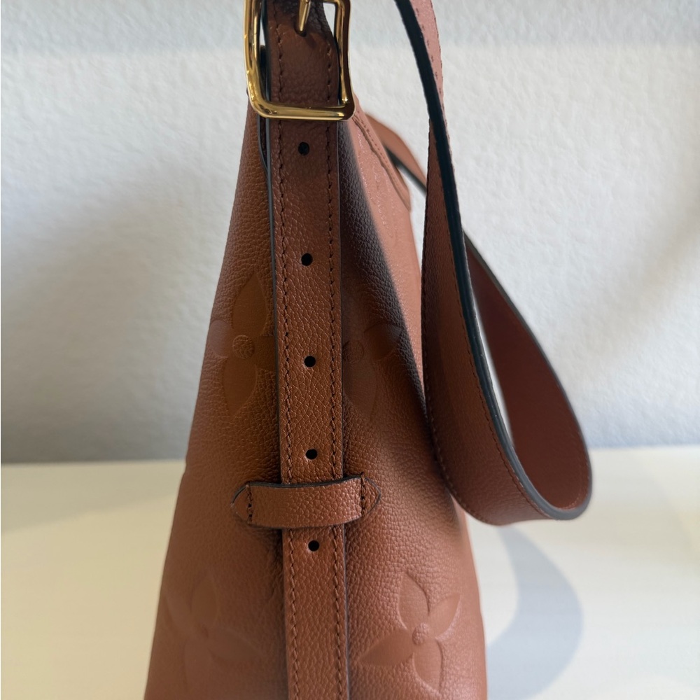 Louis Vuitton Tan Embossed Shoulder Bag - Picture 8 of 11